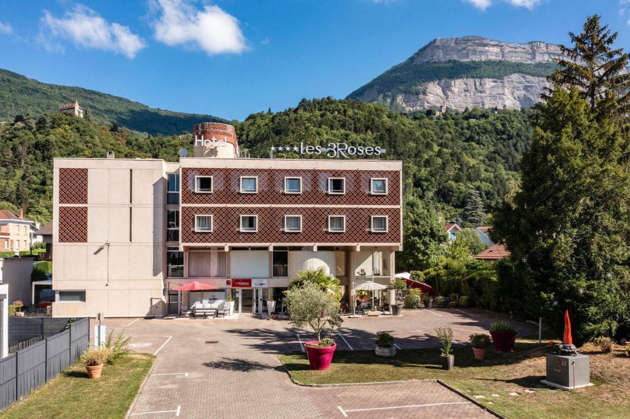 Hotel Les Trois Roses, Meylan Grenoble The Originals Boutique ภายนอก รูปภาพ